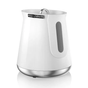 image of Morphy Richards Aspects Large Round Storage Canister - White