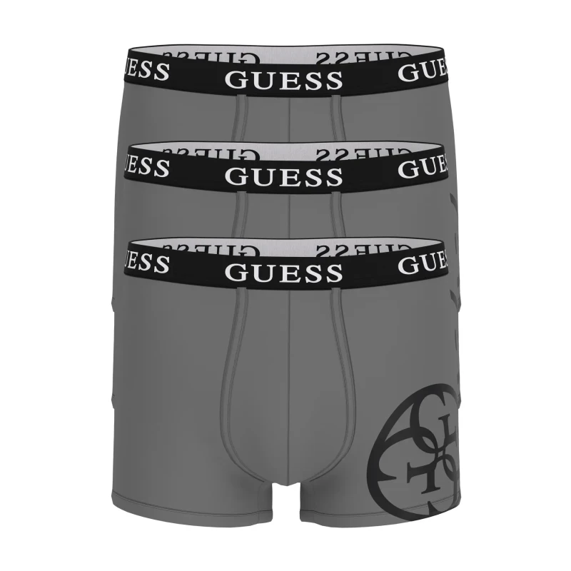 Image of Guess Boxer shorts Guess Placed Logo (x3) Noir Male 2XL