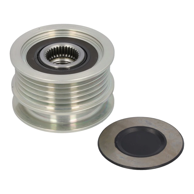 Image of FEBI BILSTEIN 30068 Freewheel Clutch with lid, with fastening/mounting material Freewheel Clutch,alternator (1390)