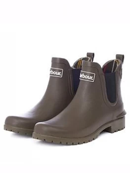 Image of Barbour Wilton Ankle Wellington - Olive , Olive, Size 4, Women