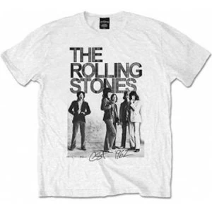 Image of Rolling Stones Est 1962 Group White Mens T Shirt: Large