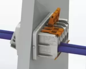 Image of Phoenix Contact Plw 16-6/ 3-10 Terminal Block, Din Rail, 3Pos, 2Awg