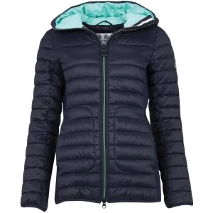 Image of Barbour Womens Saltburn Quilted Jacket Dark Navy 10