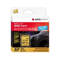 image of AgfaPhoto 10622 memory card 128GB MicroSDXC UHS-II Class 10