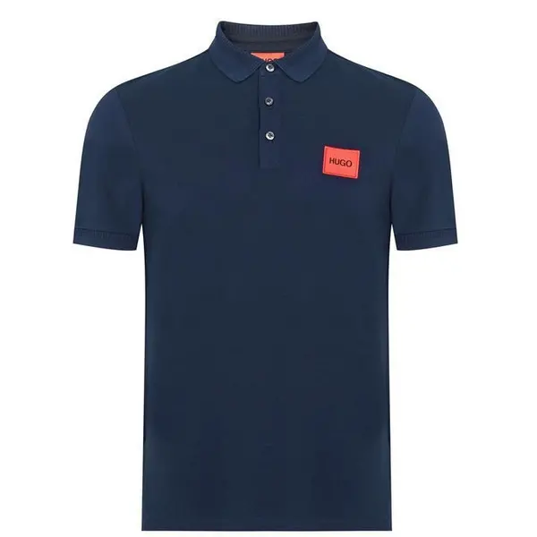 Image of Hugo Dereso Polo Shirt - Blue L