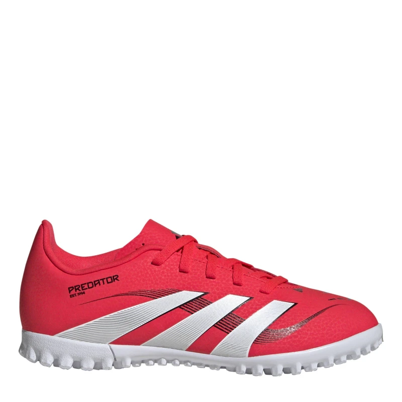 Image of adidas Predator Club Childrens Astro Turf Football Boots Red C10