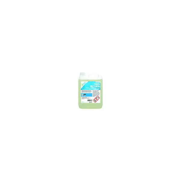 Image of 2WORK Thin Bleach 5 Litre Bottle - 2work 2W03978