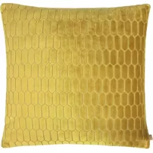 Image of Kai Rialta Geometric Cushion Cover (One Size) (Pollen) - Pollen