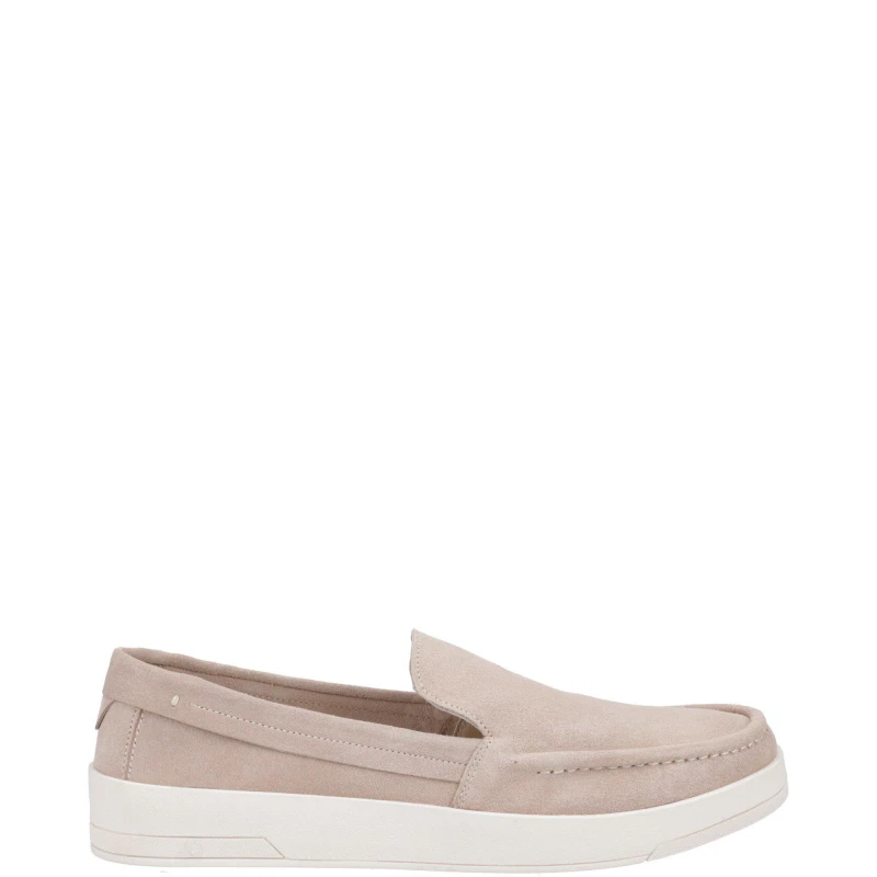 Image of Jack & Jones Jack & Jones Suede Loafers - Light Beige, Light Beige, Size 10, Men Light Beige VUU17 Male 10