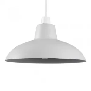 Image of Civic Cool Grey Metal Pendant Shade