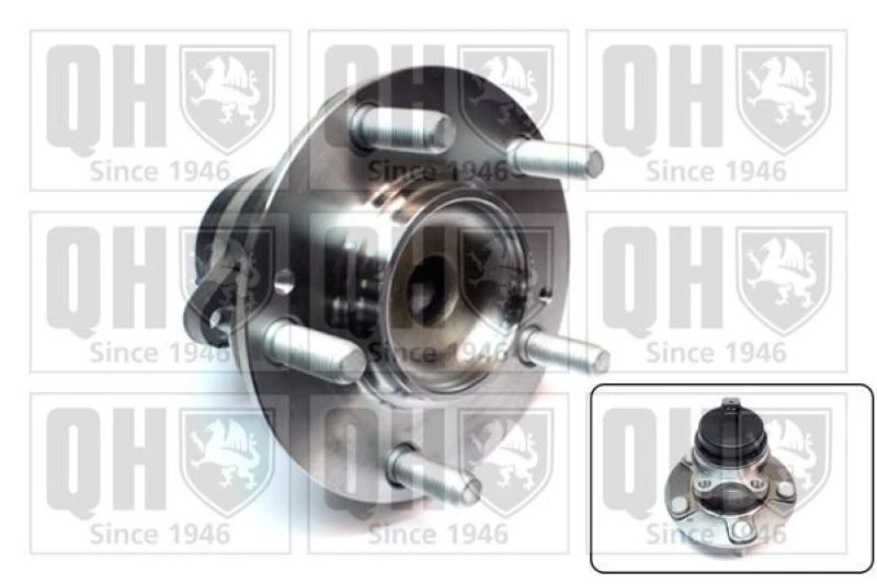 Image of QUINTON HAZELL Wheel bearing kit QUINTON HAZELL QWB1456