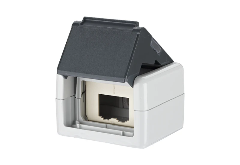 Image of METZ CONNECT 1309430003-E wall plate/switch cover Grey