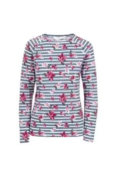Image of Dellini Floral Long-Sleeved Top