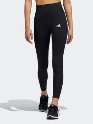 image of adidas Tlrd Hiit Lux 7/8 Tights, Black/White Size M Women