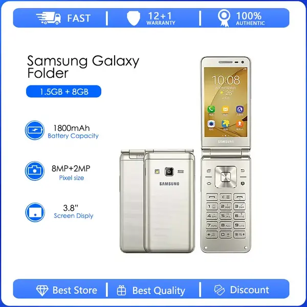 image of Samsung Galaxy Folder G1600 2016 16GB