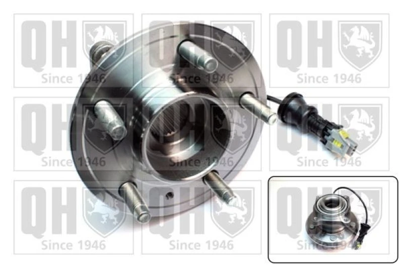 Image of QUINTON HAZELL Wheel bearing kit QUINTON HAZELL QWB1469