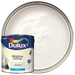 image of Dulux Timeless Matt Emulsion Paint 2.5L