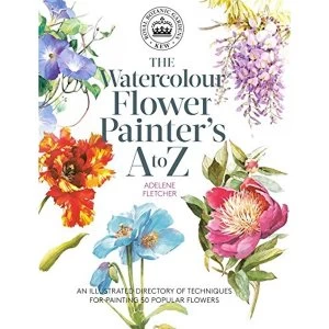 Image of Kew: The Watercolour Flower Painter's A to Z An Illustrated Directory of Techniques for Painting 50 Popular Flowers...