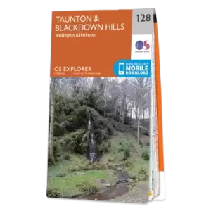 Image of Map of Taunton & Blackdown Hills