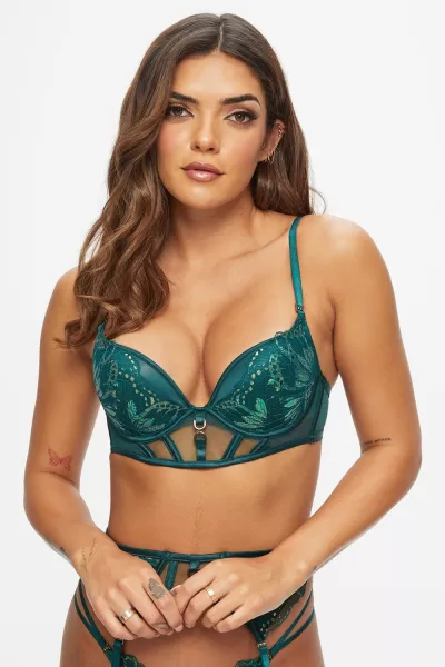 Image of After Glow Padded Plunge Bra