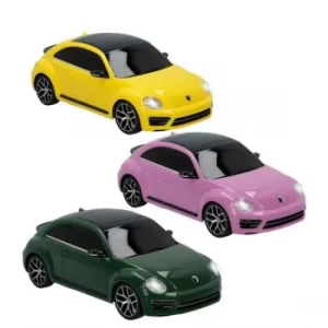 image of Volkswagen Beetle Radio Controlled Car 1:24 Scale