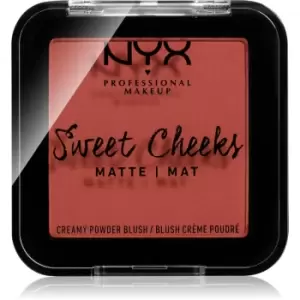 Image of NYX Professional Makeup Sweet Cheeks Blush Matte Blush Shade SUMMER BREEZE 5 g