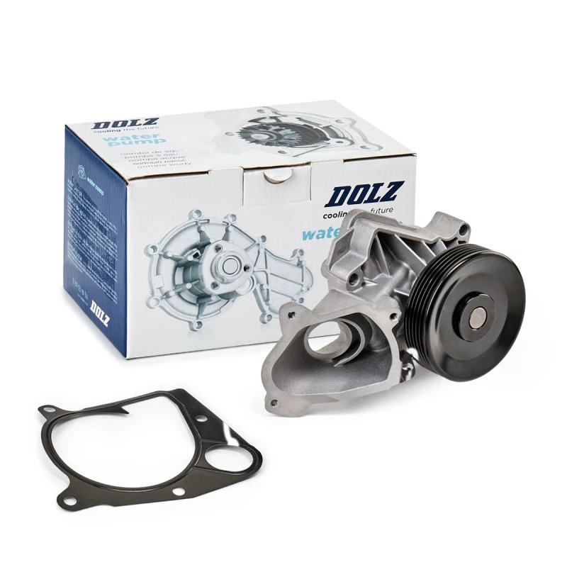 Image of DOLZ B221 Water pump with V-ribbed belt pulley Water Pump (1260)