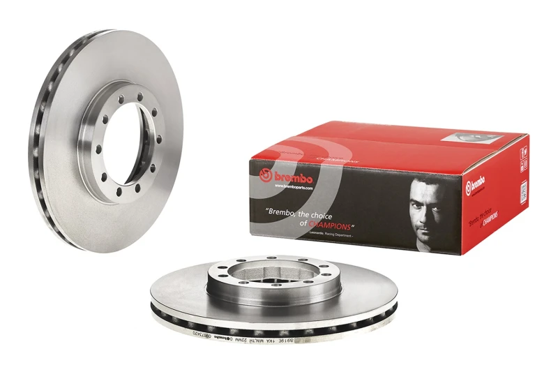 Image of BREMBO Brake disc BREMBO 09.6734.20