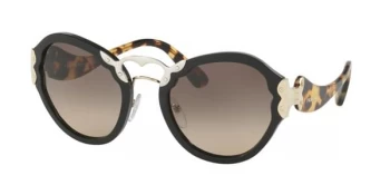 Image of Prada PR09TS Sunglasses Black 1AB3D0 54mm