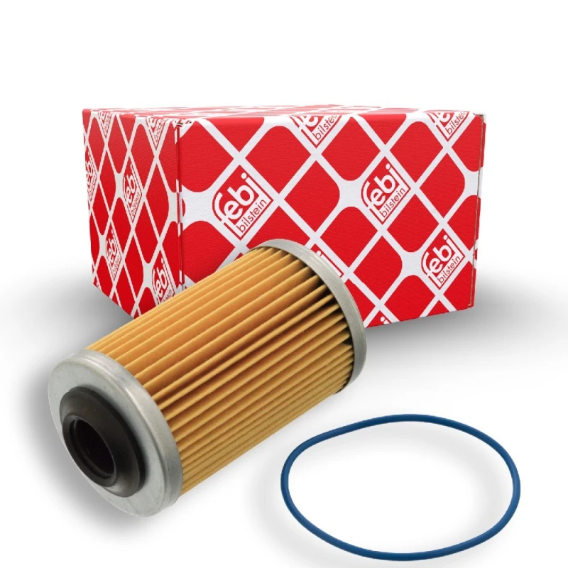 Image of FEBI BILSTEIN 100372 Oil filter Filter Insert, with seal ring Oil Filter (7)