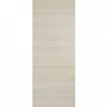 Image of LPD Santandor 5 Panel Fully Finished Ivory Internal Door - 1981mm x 686mm (78 inch x 27 inch)