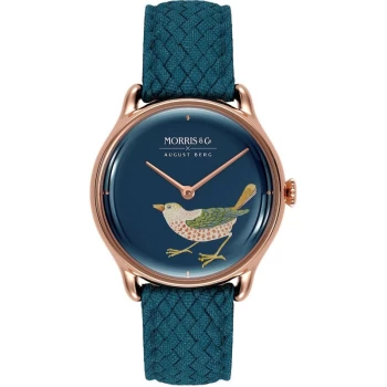 image of August Berg x Morris & Co. Strawberry Thief Bird Watch