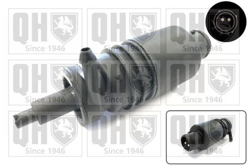 Image of QUINTON HAZELL Windscreen washer pump QUINTON HAZELL QWP071