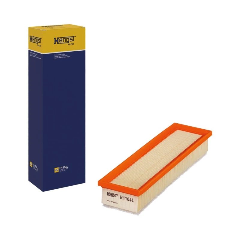 Image of HENGST FILTER E1104L Air filter Filter Insert Air Filter (8)
