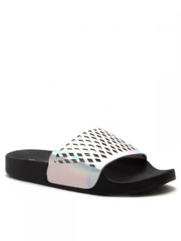 Image of Qupid Booboo cut out slider Silver Silver