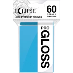 Image of Ultra Pro Eclipse Gloss Sky Blue Small Deck Protector Sleeves (60 Sleeves)