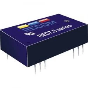 RECOM REC7.5 2412SRWH2AM REC7.5 2412SRWH2AM 7.5W DCDC Converter REC7.5 2412SRWH2AM 18 36 Vdc 12 Vdc 625 mA 7