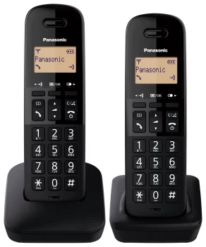 Image of Panasonic KX-TGB612EB Cordless Telephone - Twin