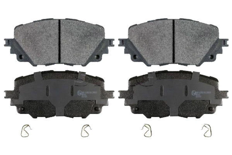 Image of SWAG 33 10 5446 Brake pad set Front Axle, with acoustic wear warning, with anti-squeak plate Brake Pad Set,disc brake (402)