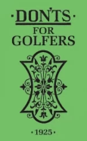 Image of donts for golfers