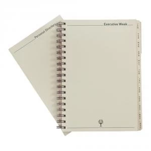 Image of Collins 2020 Elite Executive Diary Refill Week to View Wirobound