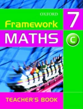 Image of Framework Maths 7c. Teachers Book by David Capewell Paperback