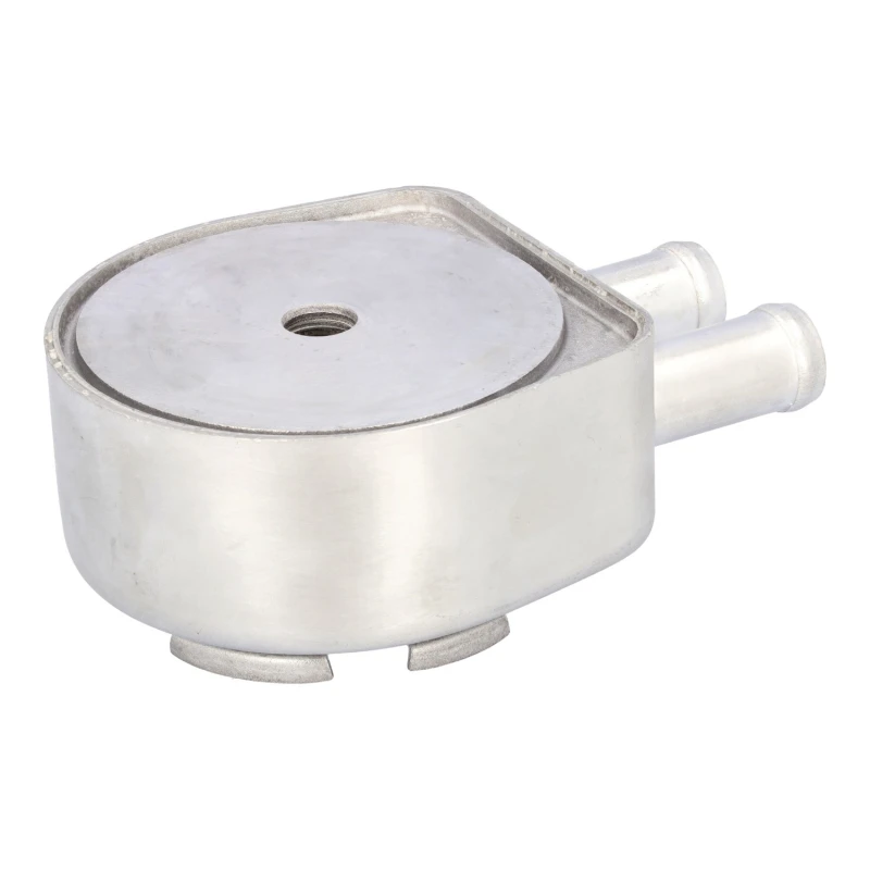 Image of FEBI BILSTEIN 186000 Oil Cooler with gasket/seal Oil Cooler,engine oil (469)