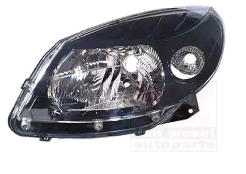 Image of VAN WEZEL 1506963 Headlights H4, Left, without motor for headlamp levelling Headlight (259)