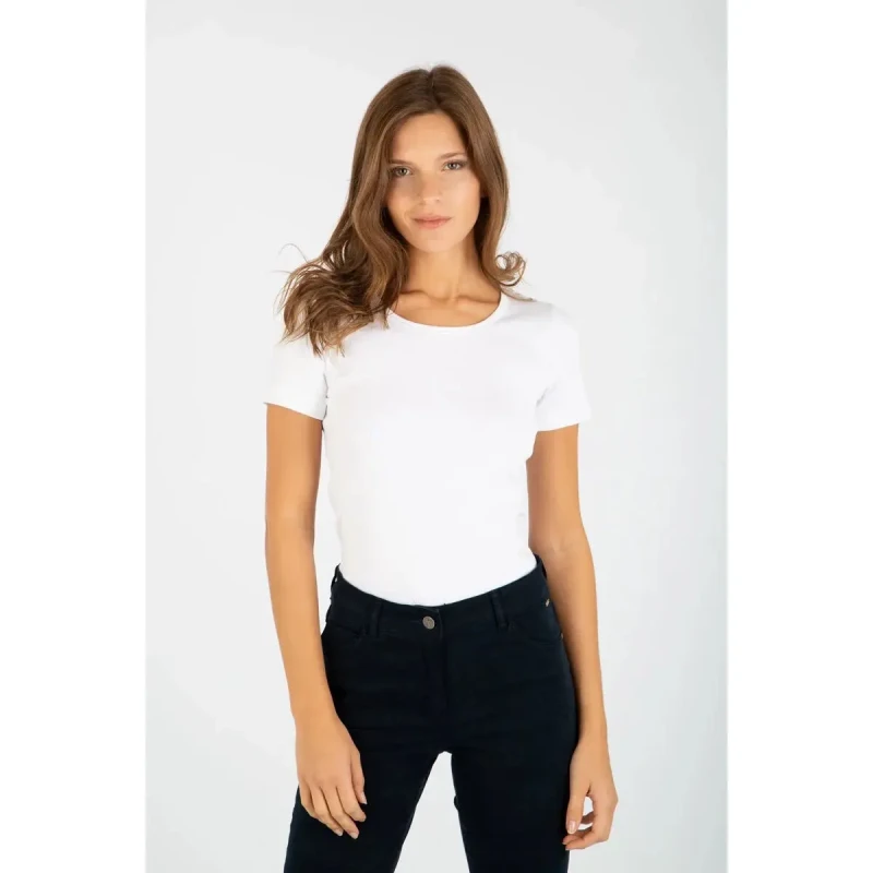 Image of Armor-Lux Womens T-Shirt Armor-Lux plogoff Blanc Female 2XL