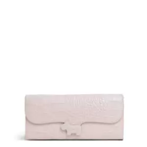 Image of Radley Crest Flapover Purse - Purple