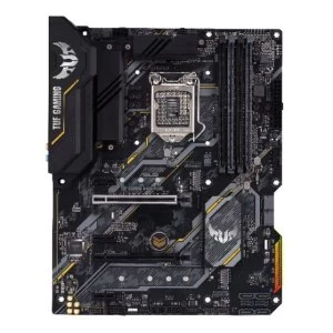 Image of Asus TUF GAMING B460-PLUS, Intel B460, 1200, ATX, 4 DDR4, XFire, HDMI, DP, RGB Lighting, M.2
