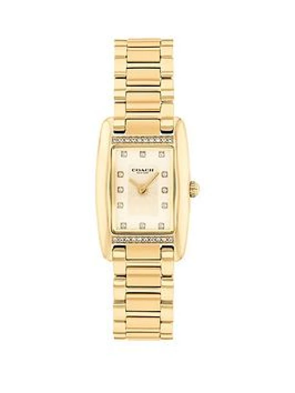 Image of Coach Ladies Reese Bracelet Watch Analogue Quartz Watches One Size Gold 75424869000