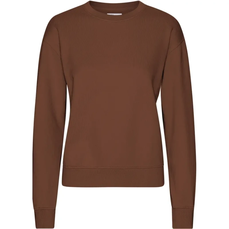 Image of Colorful Standard Sweatshirt Crewneck woman Colorful Standard Classic Organic Cinnamon Brown Marron Female M