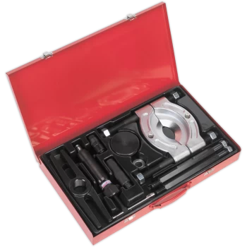 Image of Sealey 10 Piece Hydraulic Bearing Separator / Puller Set